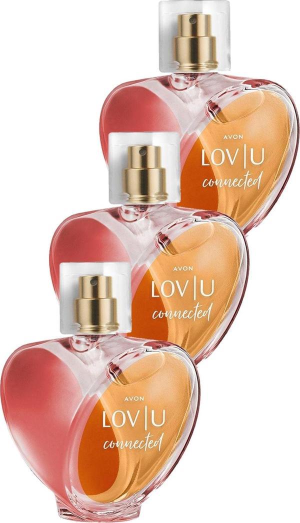 Lov U Connected Kadın Parfüm Edp 50 Ml. Üçlü Set - Image 1