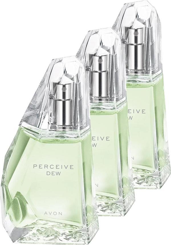 Perceive Dew Kadın Parfüm Edt 50 Ml. Üçlü Set - Image 1