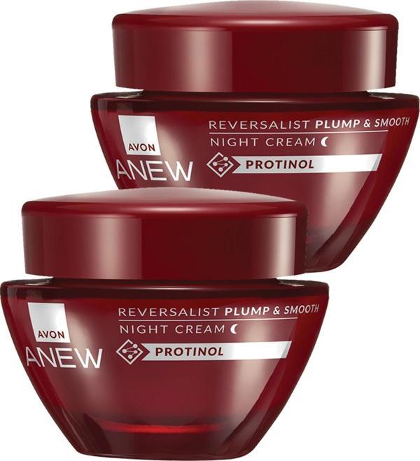 Anew Reversalist Plump & Smooth Gece Kremi 50 Ml. İkili Set - Image 1