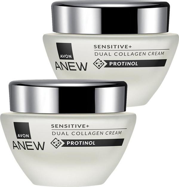 Anew Sensitive+ Çift Kollajen Krem 50 Ml. İkili Set - Image 1