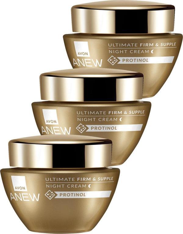 Anew Ultimate Firm & Supple Gece Kremi 50 Ml. Üçlü Set - Image 1