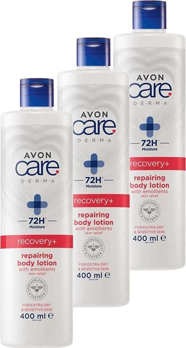 Care Derma Recovery+ Repairing Çok Kuru Ciltler için Vücut Losyonu 400 Ml. Üçlü Set - Image 1
