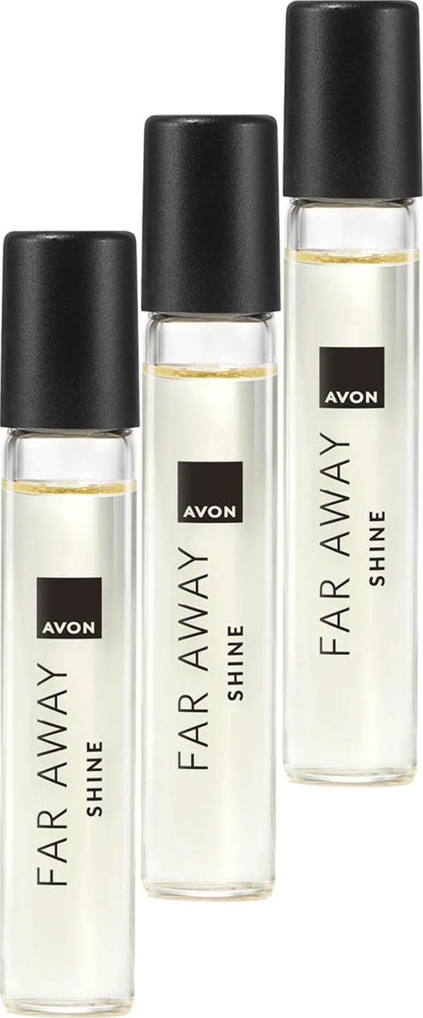 Far Away Shine Kadın Parfüm Edp 10 Ml. Üçlü Set - Image 1