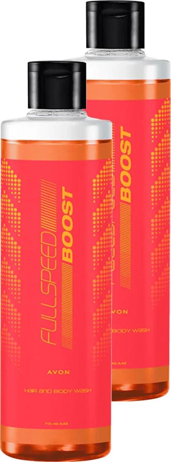 Full Speed Boost Erkekler için Saç ve Vücut Şampuanı 250 Ml. İkili Set - Image 1