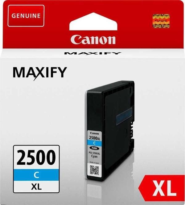 Canon PGI-2500XL C Mavi Orijinal Mürekkep Kartuş 9265B001 - Image 1