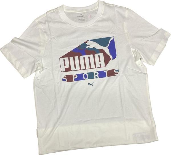 Puma Men  Beyaz K.Kol Tshırt - Image 1