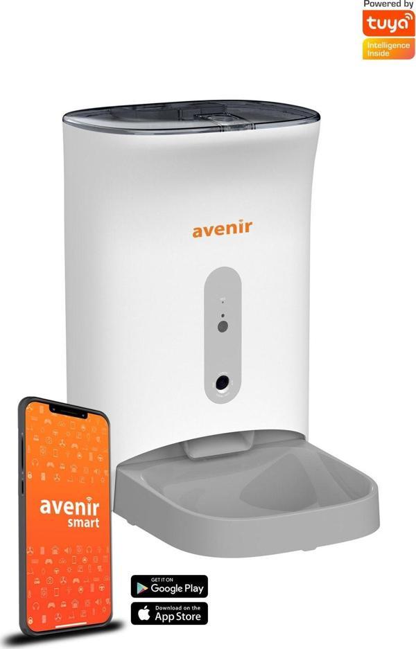 Avenir Wifi Kontrollu Akıllı Kameralı Ve Sesli Mama Kabı - App Kontrol - Image 1