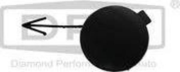 6R0807241A Tampon Çeki Demir Kapağı Ön - Polo 2010-2014 - Image 1