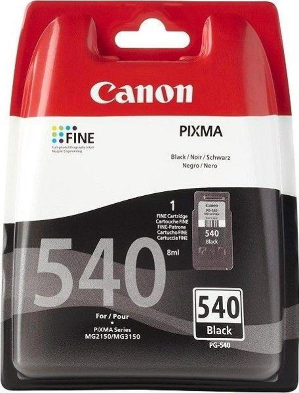 Canon PG-540 Siyah Orijinal Mürekkep Kartuş 5225B005 - Image 1