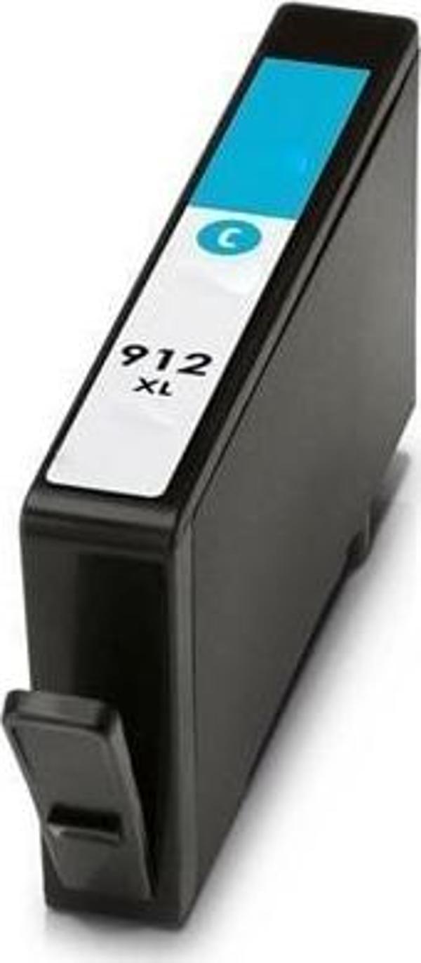 BK 912XL 3YL81AE UYUMLU MAVİ KARTUŞ - Officejet Pro 8012, 8014, 8015, 8022, 8023, 8024, 8025 - Image 1