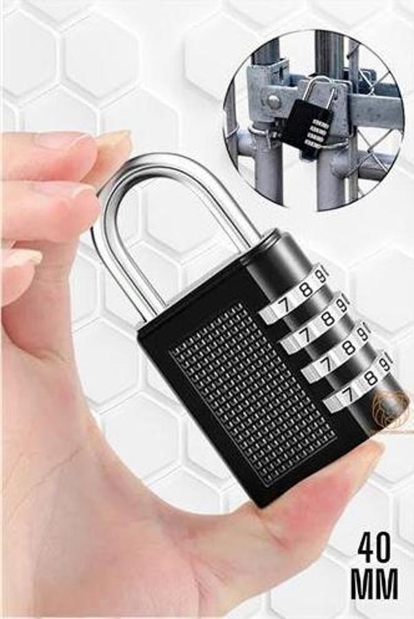 Findit Şifreli Asma Kilit 4 Kademe 40 mm - Image 1