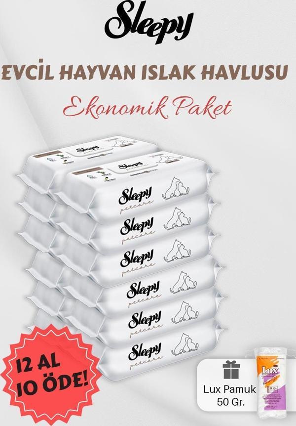 Sleepy 12 AL 10 Öde Evcil Hayvan Mendili - Image 1