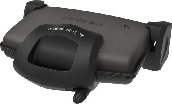 Ar Yıldız Contact Grill Antrasit 1800 W Tost Makinesi - Image 1