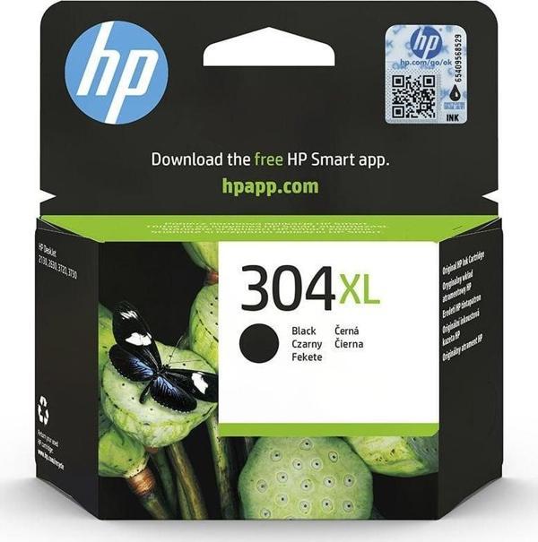 HP 304 XL Mürekkep Kartuşu Siyah N9K08AE - Image 1