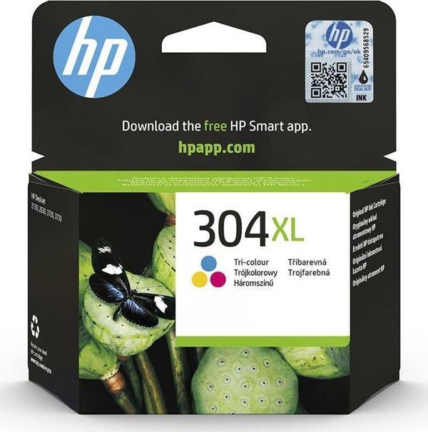HP 304 XL Mürekkep Kartuşu Üç Renkli N9K07AE - Image 1