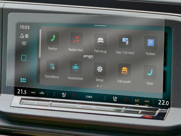 Volkswagen Caddy 10 inç Mat Ekran Koruyucu Multimedya - Image 1