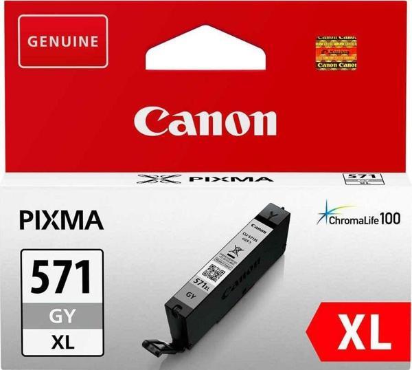 Canon CLI-571GY XL Gri Orijinal Mürekkep Kartuş 0335C001AA - Image 1