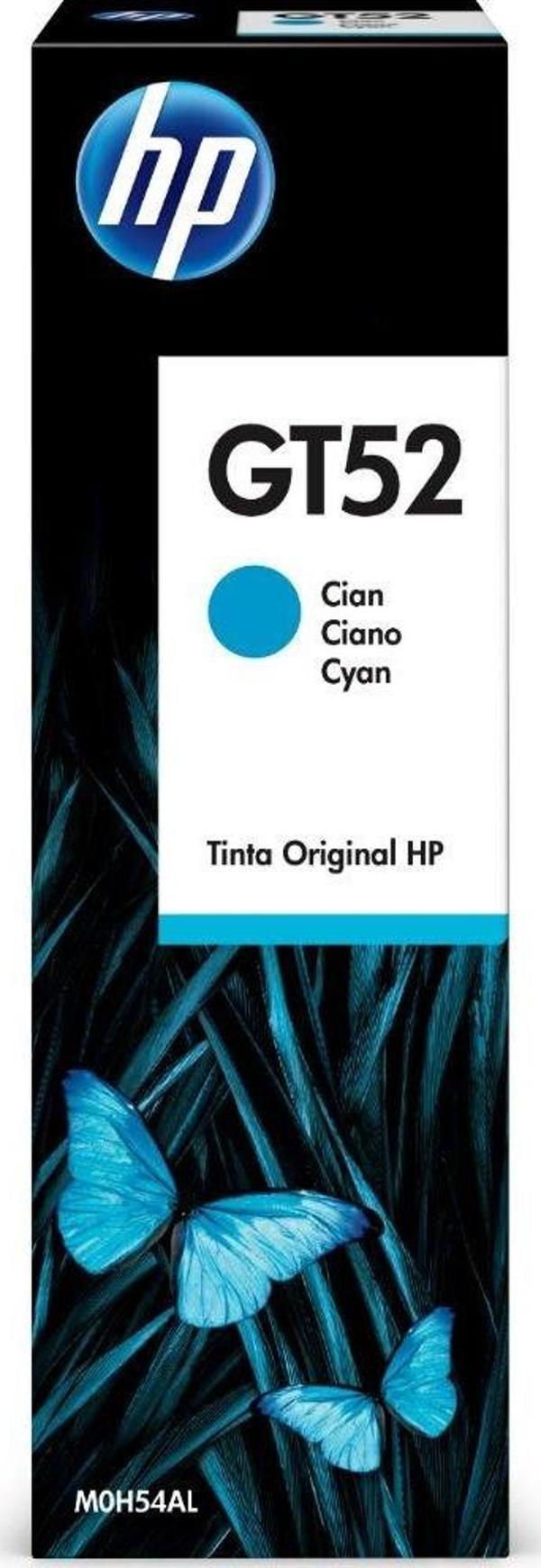 HP GT52 Şişe Mürekkep Kartuşu Mavi M0H54AE 70 ML - Image 1
