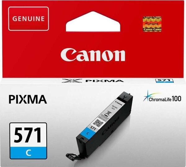 Canon CLI-571C Mavi Orijinal Mürekkep Kartuş 0386C001AA - Image 1
