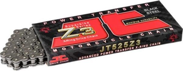 JT Motosiklet Zinciri JTC525Z3-128RL - Image 1