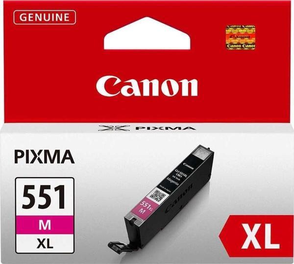 Canon CLI-551M XL Kırmızı Yüksek Kapasiteli Orijinal Mürekkep Kartuş 6445B001 - Image 1