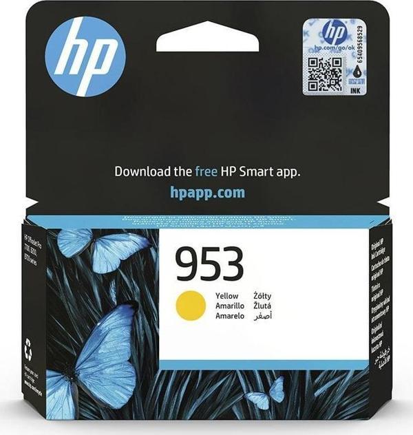 HP 953 Mürekkep Kartuşu Sarı F6U14AE - Image 1