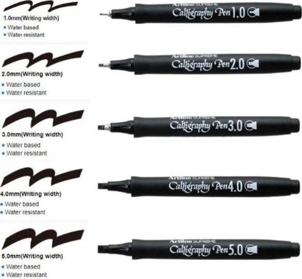 Artline Kaligrafi Kalemi 2.0, Mavi - Image 1