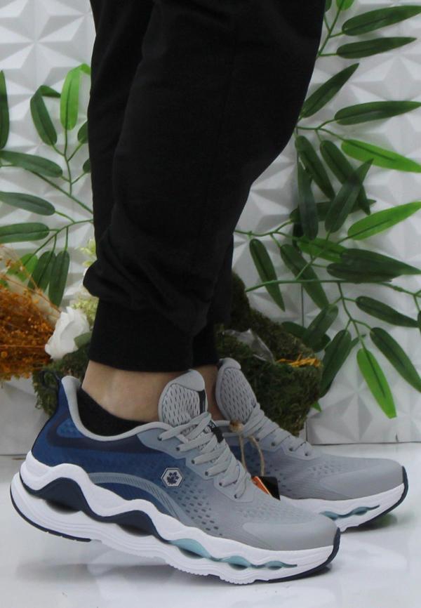 Lumberjack Kesk Lacivert Rahat Orijinal Ürün Aır Flow Erkek Spor Ayakkabı - Image 1