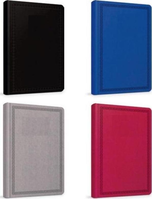 Gıpta Ticari Ajanda Dikişli Sert Kapaklı 17X24Cm 112-Ekk (Karışık Renk 1 Adet) - Image 1