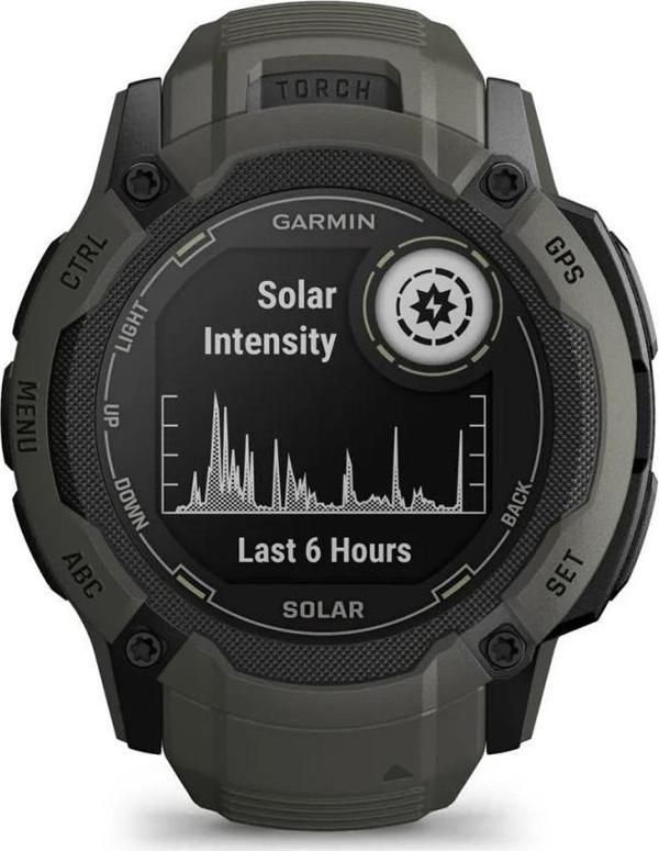Garmin Instinct 2X Solar Yeşil Multisport Akıllı Saat - Image 1