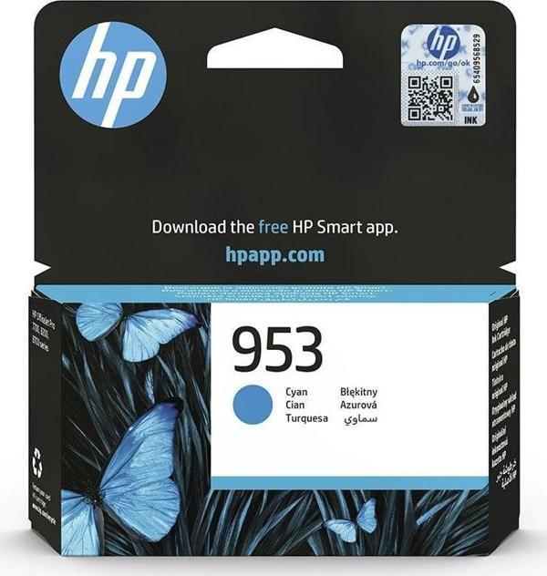 HP 953 Mürekkep Kartuşu Mavi F6U12AE - Image 1