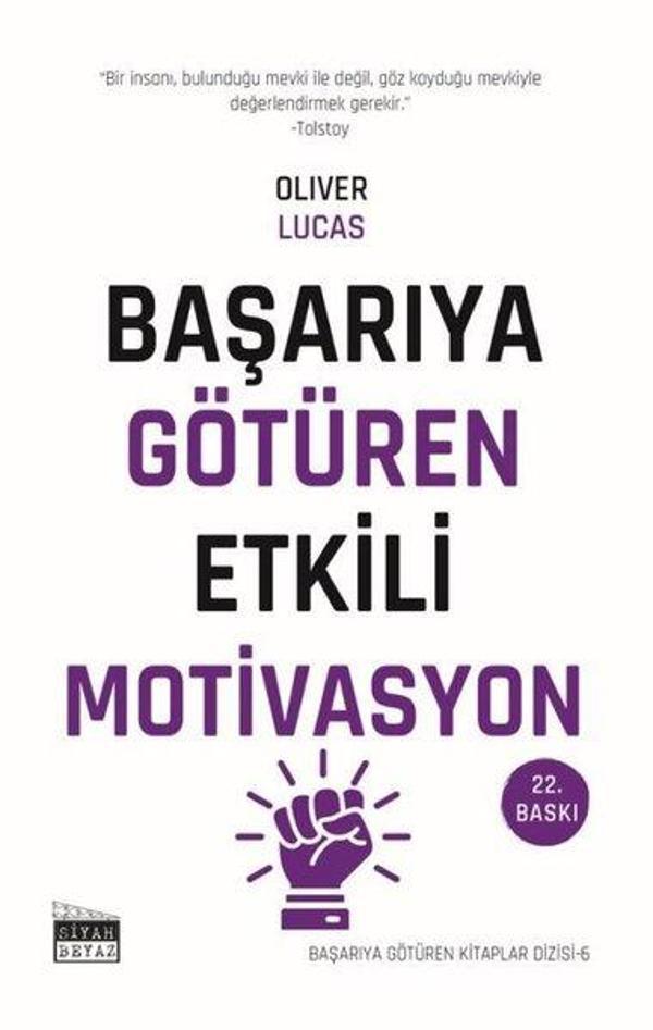 Başarıya Götüren Etkili Motivasyon - Başarıya Götüren Kitaplar Serisi - 6 - Siyah Beyaz - Image 1