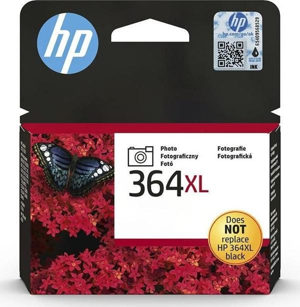 HP 364 XL Mürekkep Kartuşu Fotoğraf Siyahı CB322EE - Image 1