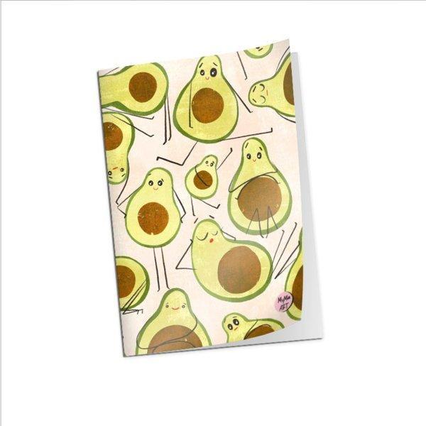 My Mia Art Avokadolar 10,5 x 13,5 64 Sayfa Defter Mini - Image 1