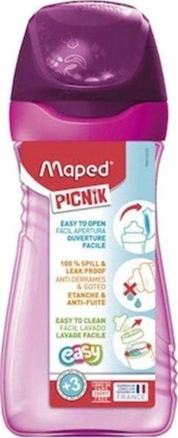 Maped Picnik 430 ml Su Matarası Pembe 871501 - Image 1