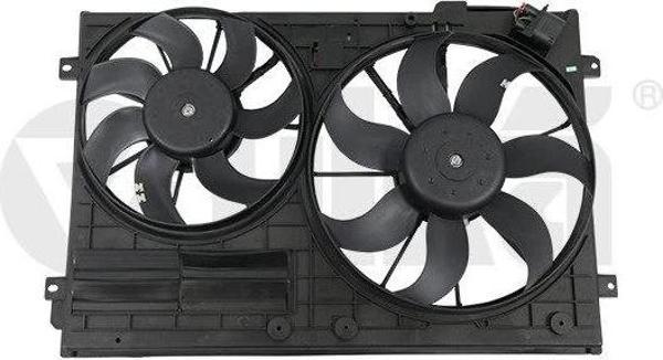 1TD121203A. Fan Motorları & Dual Çerçeve 300W+150W - Caddy-Golf 5-Octavıa-Passat-Jetta-Toledo-Leon-A - Image 1