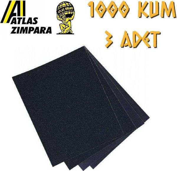 Atlas 188 Su Zımparası 1000 Kum - 3 Adet - Image 1
