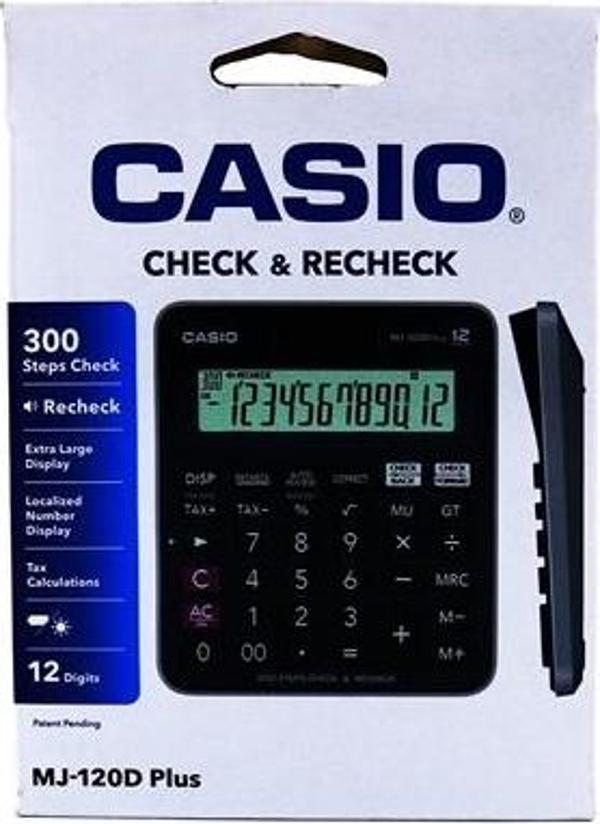 Casıo Mj-120 D Hesap Makinesi 12 Hane - Image 1