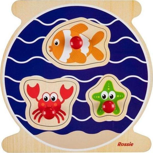 Rossie Ahşap İlk Yapboz - Akvaryum - Image 1