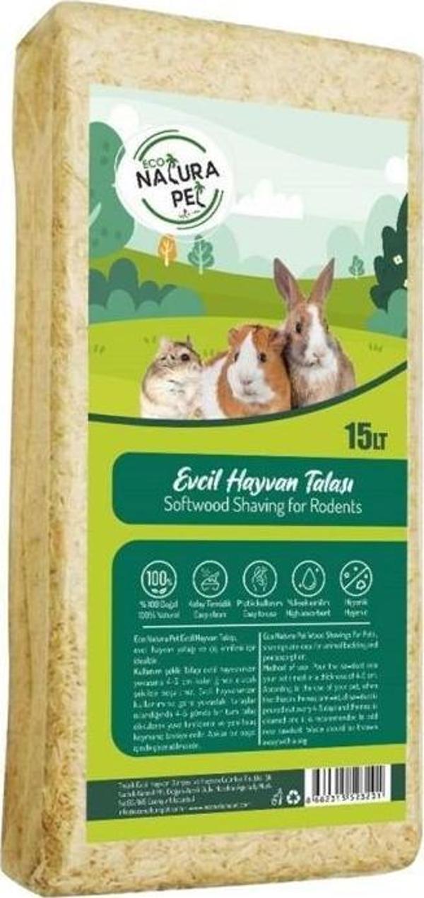 Kemirgen Talaşı 15 Lt - Petshopundan - Image 1