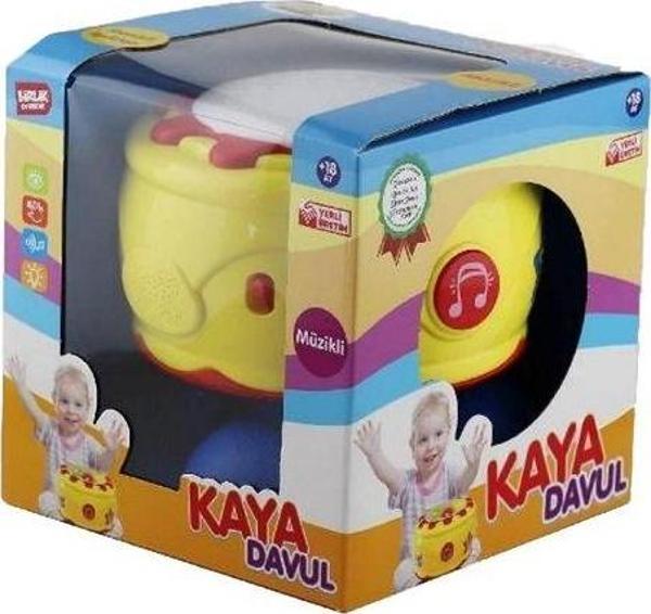 Birlik Oyuncak Pilli Işıklı Sesli Kaya Davul URT009-01 - Image 1