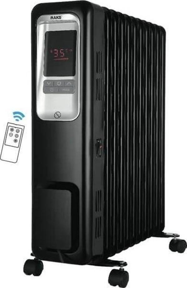 Raks Perge Plus 11 Dilim Uzaktan Kumandalı  Elektrikli Yağlı Radyatör - Image 1
