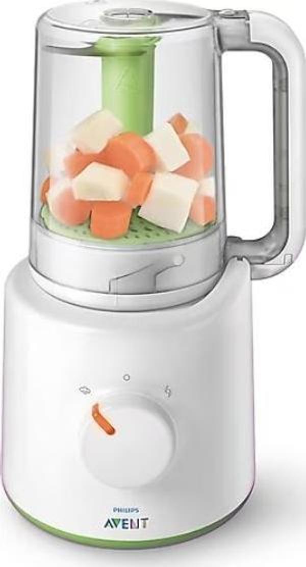 Philips Avent SCF870/22 2'si 1 Arada Wasabi Blender ve Buharlı Pişirici - Image 1