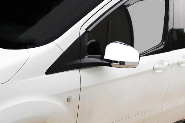 Omkar Ford Tourneo Courier Krom Ayna Kapağı Komple 2 Parça  Abs 2014-2017 - Image 1