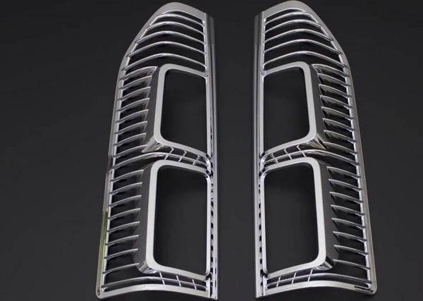 Omkar Renault Trafic 3 Krom Stop Çerçevesi 2 Parça Abs 2015 ve Sonrası - Image 1