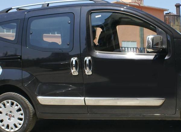 OMSA Citroen Nemo Krom Yan Kapı Çıtası 4 Parça 2007-2016 Arası - Image 1