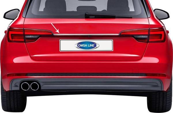 OMSA Audi A4 B9 Krom Bagaj Çıtası 2016 ve Sonrası - Image 1