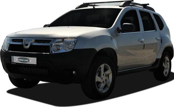 OMSA Dacia Duster Krom Alt Cam Çıtası 4 Parça 2010-2018 Arası - Image 1