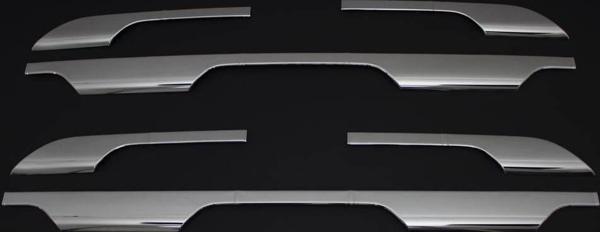 OMSA Dacia Duster Krom Yan Marşpiyel Üstü Çıta 6 Parça 2018-2024 Arası - Image 1
