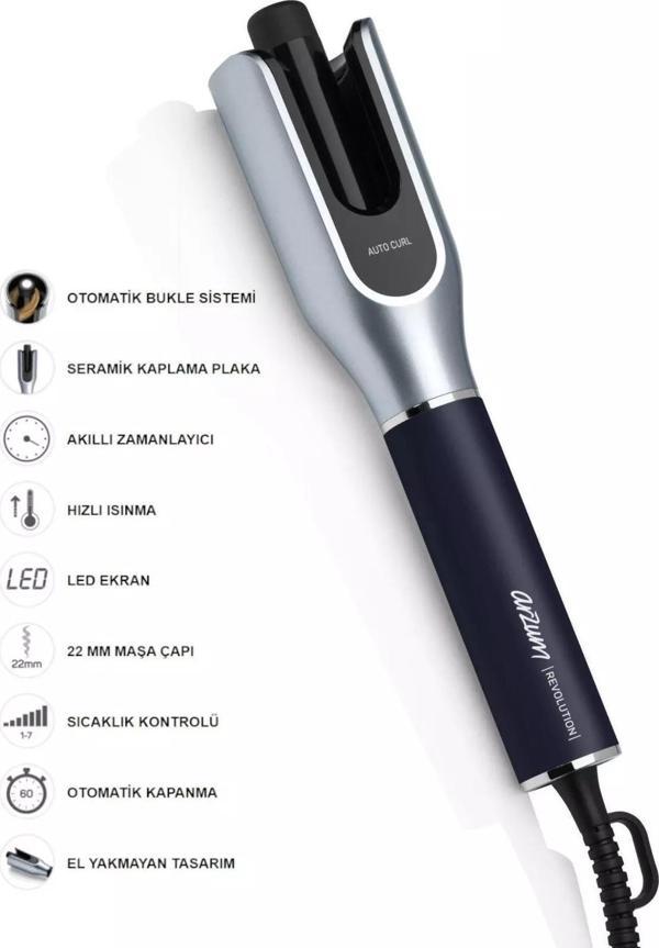 ARZUM 5156 REVOLUTION OTOMATIK SAC MASASI PLATIN-GRI - Image 1
